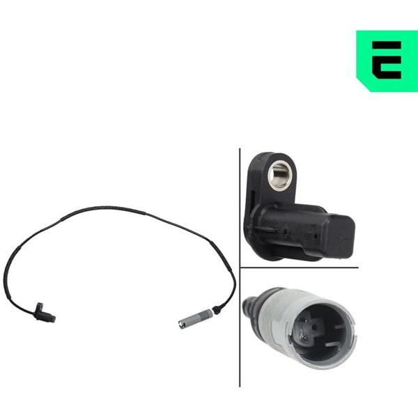 ABS-givare, Sensor, hjulvarvtal, Bakaxel