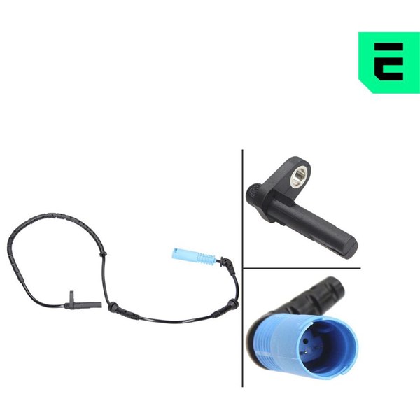 ABS-givare, Sensor, hjulvarvtal, Bakaxel