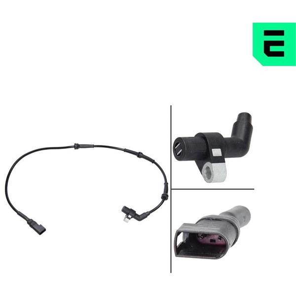 ABS-givare, Sensor, hjulvarvtal, Framaxel