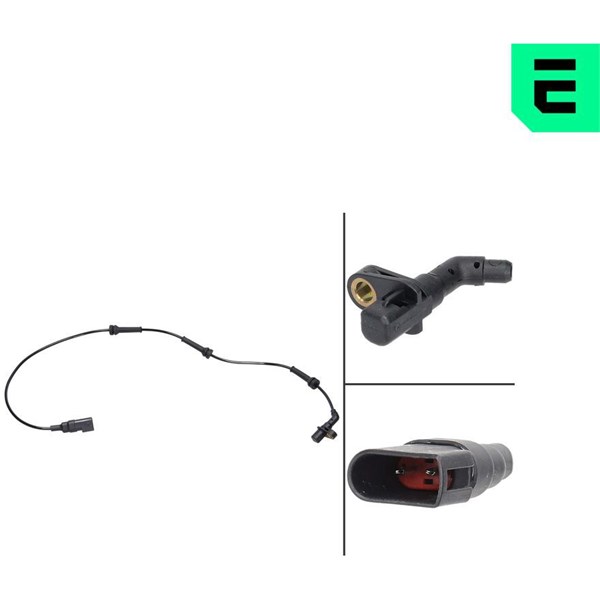 ABS-givare, Sensor, hjulvarvtal, Framaxel