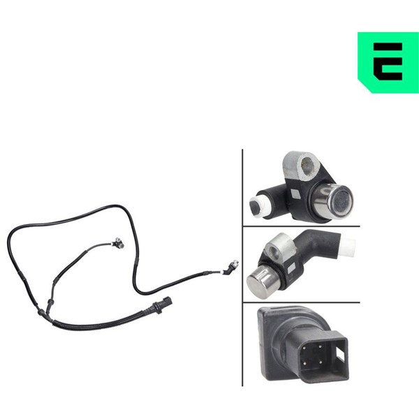 ABS-givare, Sensor, hjulvarvtal, Bakaxel