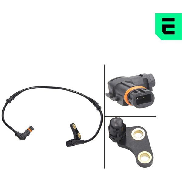 ABS-givare, Sensor, hjulvarvtal, framaxel höger