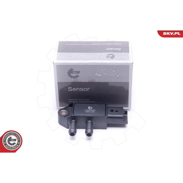 Sensor, avgastryck, Partikelfilter Esen skv 17SKV657 ESEN SKV