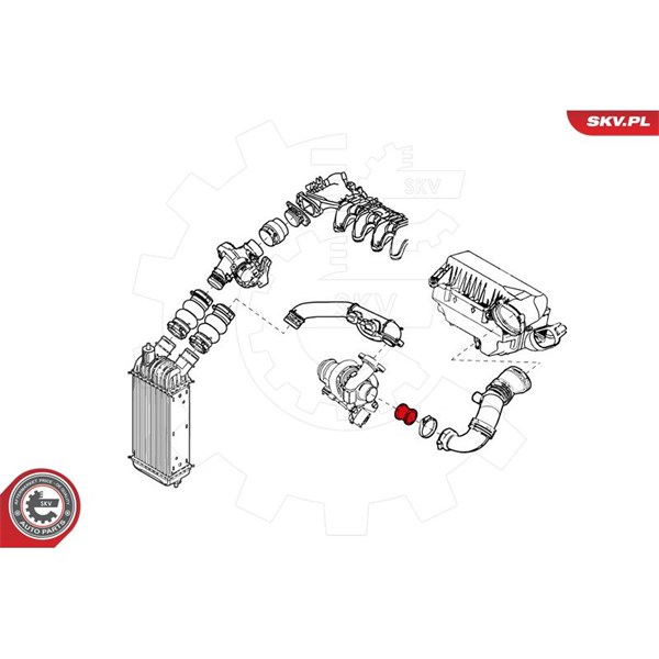 Insug, luftfilter Esen skv 24SKV498 ESEN SKV
