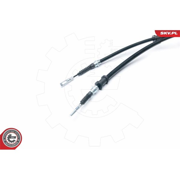 Vajer, parkeringsbroms, Bak Esen skv 25SKV178 ESEN SKV