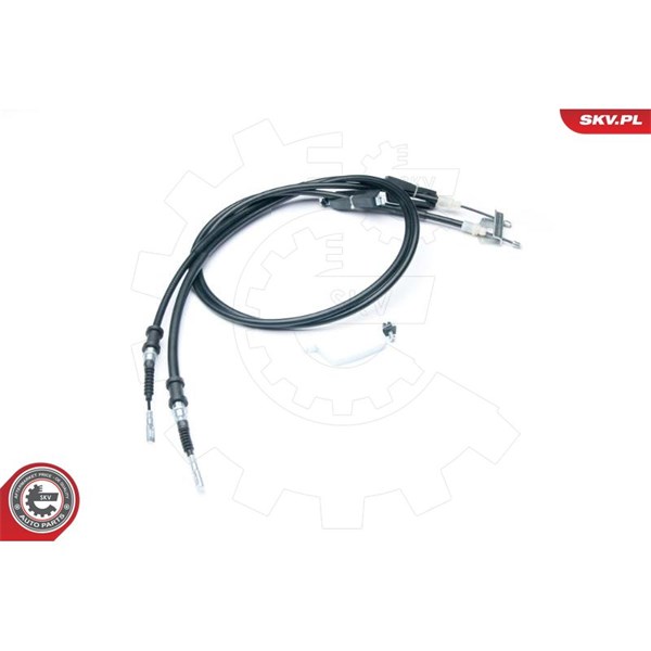 Vajer, parkeringsbroms, Bak Esen skv 25SKV178 ESEN SKV