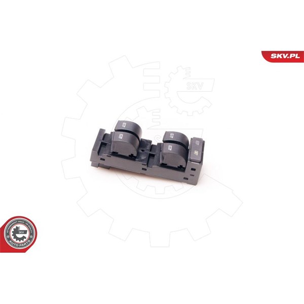 Brytare, fönsterhiss 12V, Fram, Förarsida Esen skv 37SKV007 ESEN SKV Brytare, fönsterhiss 12V, Fram, Förarsida Esen skv 37SKV007 ESEN SKV