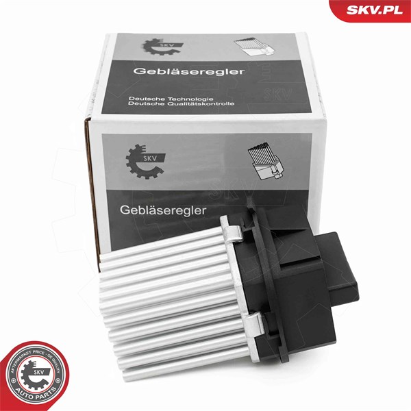 Reglage, kupéfläkt 12V, Bak Esen skv 94SKV140 ESEN SKV