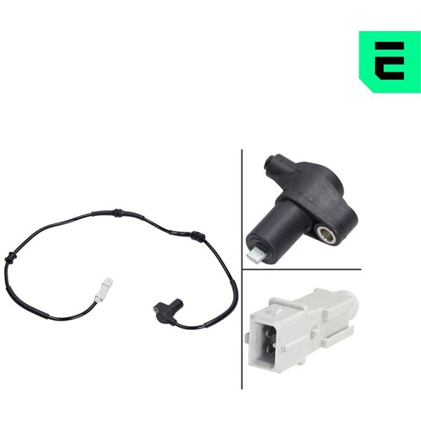 ABS-givare, Sensor, hjulvarvtal, Framaxel