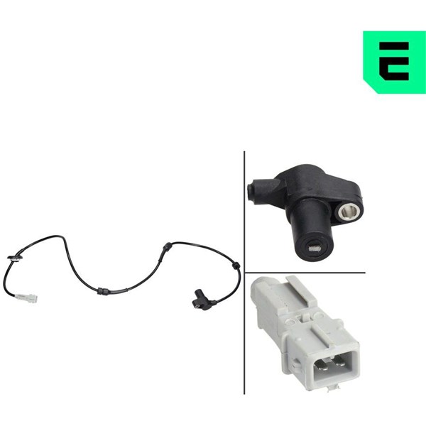 ABS-givare, Sensor, hjulvarvtal, Framaxel