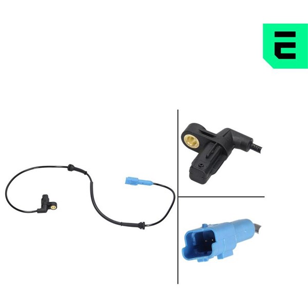 ABS-givare, Sensor, hjulvarvtal, Framaxel