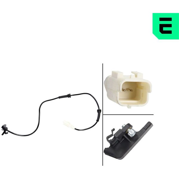 ABS-givare, Sensor, hjulvarvtal, Bakaxel