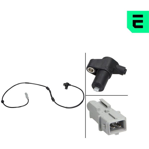 ABS-givare, Sensor, hjulvarvtal, framaxel höger