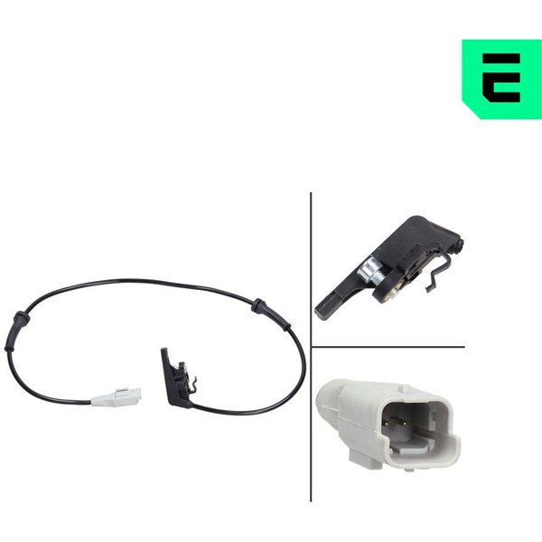 ABS-givare, Sensor, hjulvarvtal, Bakaxel