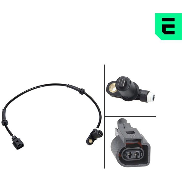 ABS-givare, Sensor, hjulvarvtal, Framaxel