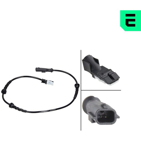 ABS-givare, Sensor, hjulvarvtal, Framaxel