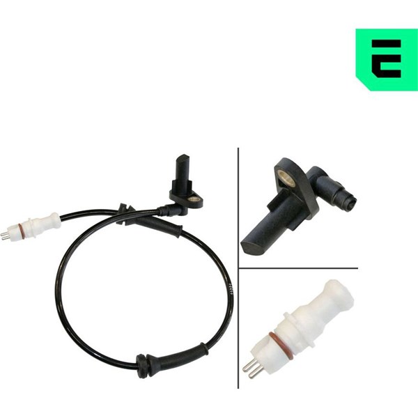 ABS-givare, Sensor, hjulvarvtal, Bakaxel vänster