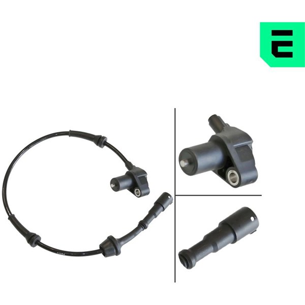 ABS-givare, Sensor, hjulvarvtal, Framaxel