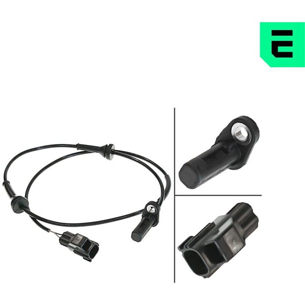 ABS-givare, Sensor, hjulvarvtal, framaxel vänster
