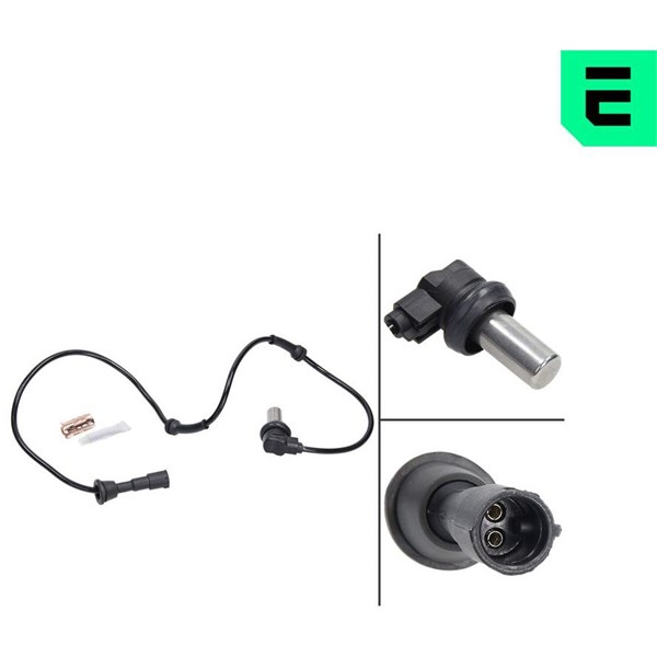ABS-givare, Sensor, hjulvarvtal, Framaxel
