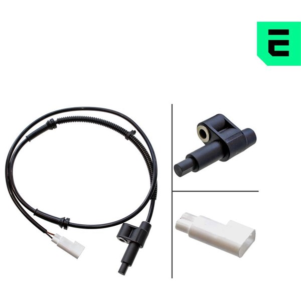 ABS-givare, Sensor, hjulvarvtal, Bakaxel