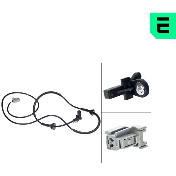 ABS-givare, Sensor, hjulvarvtal, Bakaxel vänster