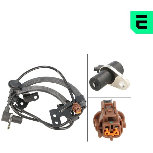 ABS-givare, Sensor, hjulvarvtal, framaxel vänster