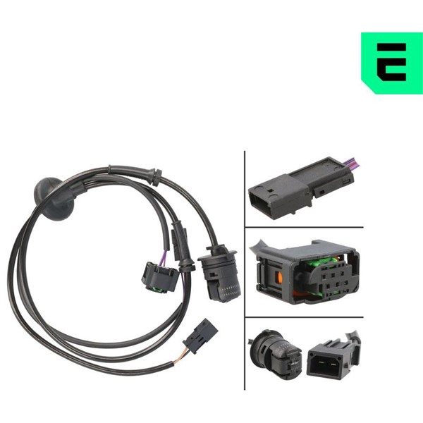 ABS-givare, Sensor, hjulvarvtal, Bakaxel