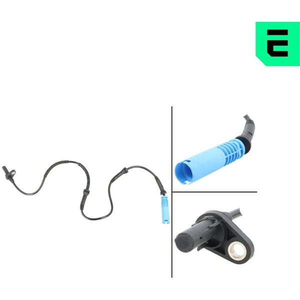 ABS-givare, Sensor, hjulvarvtal, Framaxel