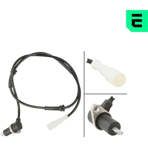ABS-givare, Sensor, hjulvarvtal, Bakaxel vänster