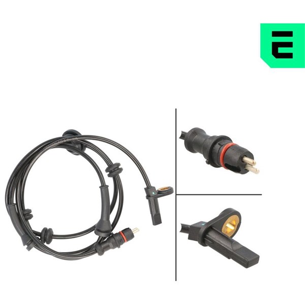 ABS-givare, Sensor, hjulvarvtal, framaxel vänster ABS-givare, Sensor, hjulvarvtal, framaxel vänster