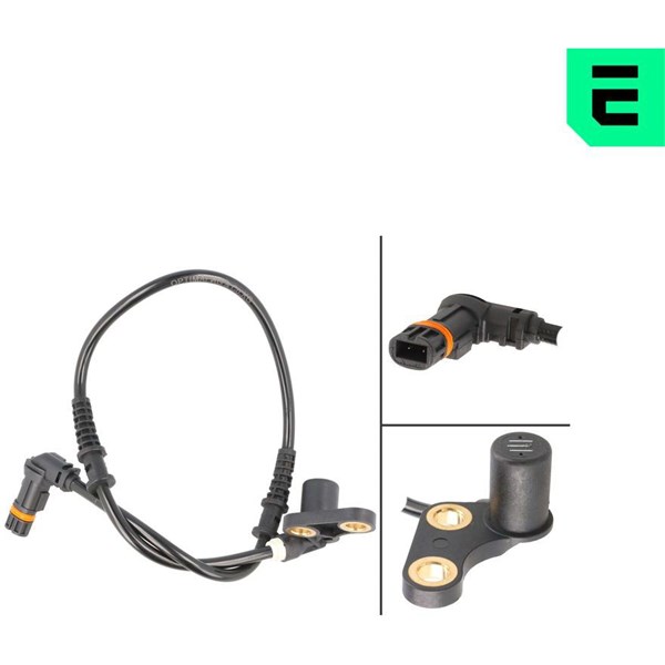ABS-givare, Sensor, hjulvarvtal, framaxel vänster