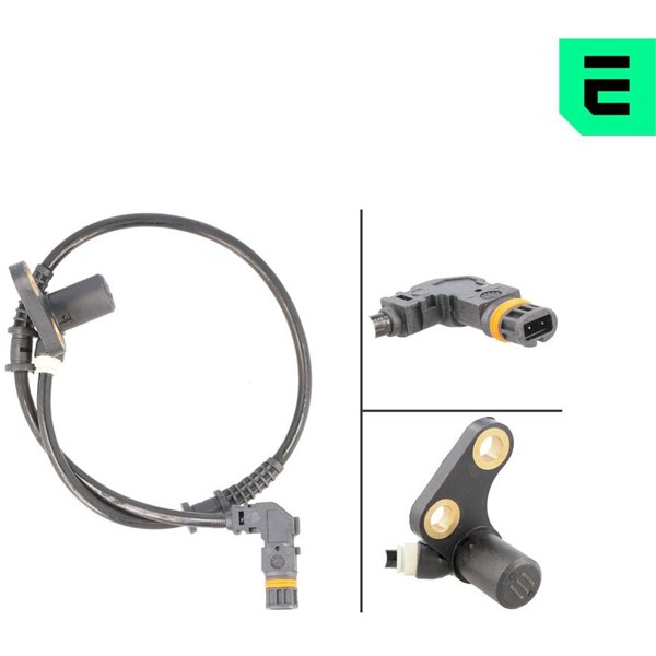 ABS-givare, Sensor, hjulvarvtal, framaxel höger