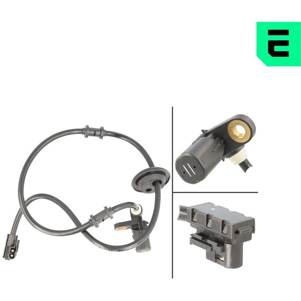 ABS-givare, Sensor, hjulvarvtal, Bakaxel vänster