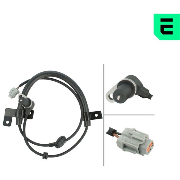 ABS-givare, Sensor, hjulvarvtal, framaxel höger