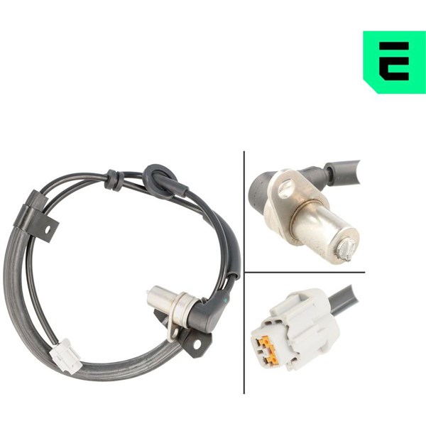 ABS-givare, Sensor, hjulvarvtal, framaxel höger