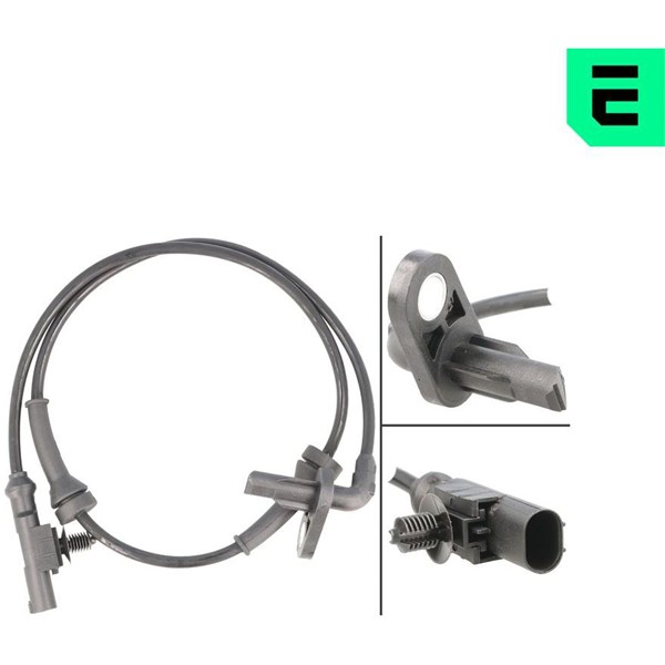 ABS-givare, Sensor, hjulvarvtal, Bakaxel vänster ABS-givare, Sensor, hjulvarvtal, Bakaxel vänster