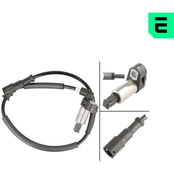 ABS-givare, Sensor, hjulvarvtal, Bakaxel vänster