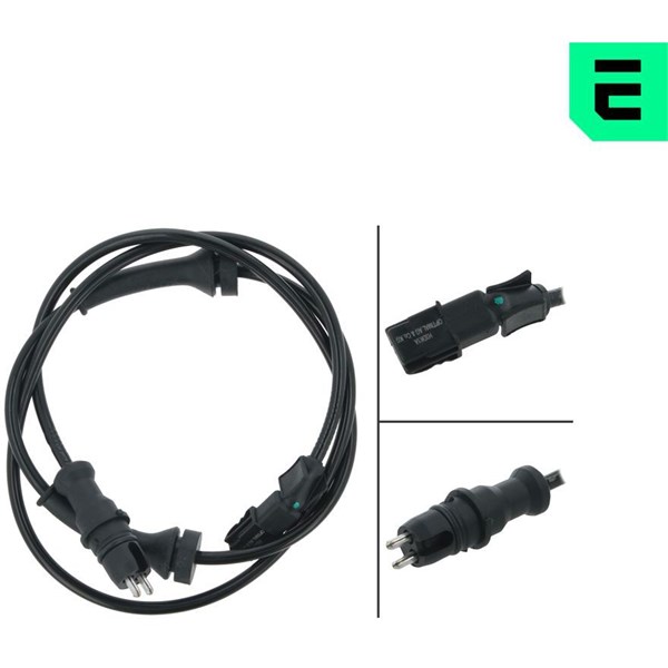 ABS-givare, Sensor, hjulvarvtal, Bakaxel