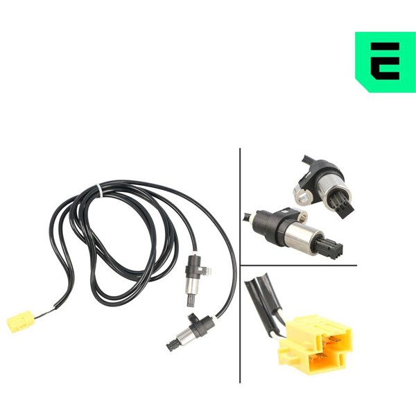 ABS-givare, Sensor, hjulvarvtal, Bakaxel