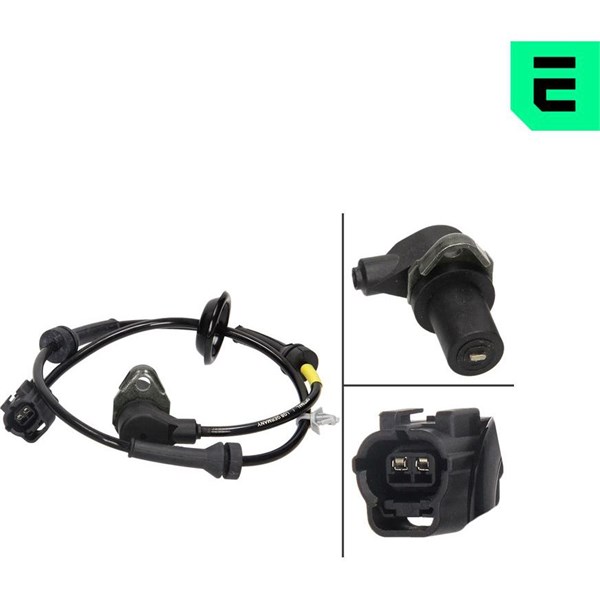 ABS-givare, Sensor, hjulvarvtal, framaxel vänster