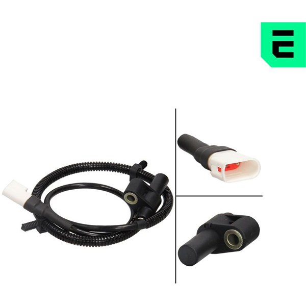 ABS-givare, Sensor, hjulvarvtal, Bakaxel