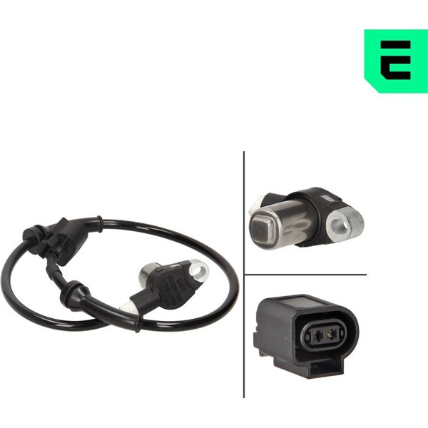 ABS-givare, Sensor, hjulvarvtal, Framaxel