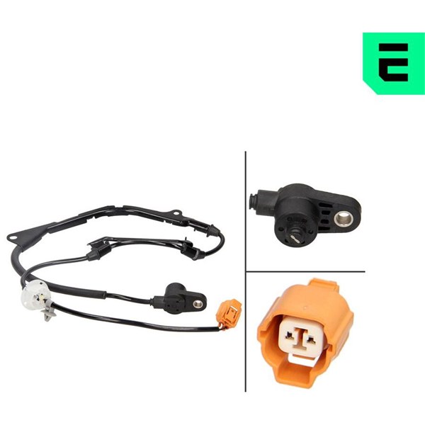 ABS-givare, Sensor, hjulvarvtal, framaxel höger