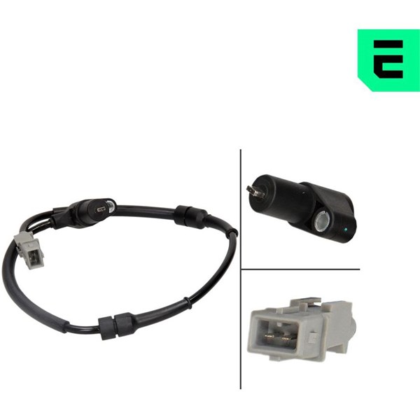 ABS-givare, Sensor, hjulvarvtal, framaxel vänster