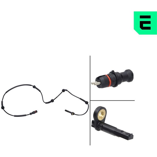 ABS-givare, Sensor, hjulvarvtal, Framaxel ABS-givare, Sensor, hjulvarvtal, Framaxel