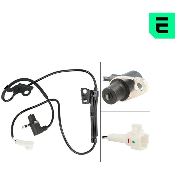 ABS-givare, Sensor, hjulvarvtal, framaxel höger