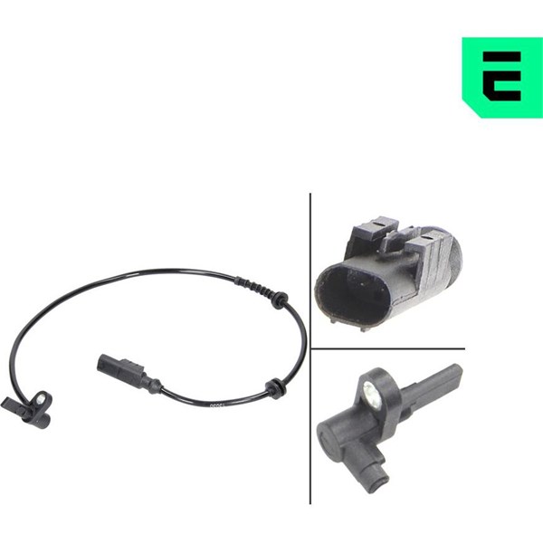 ABS-givare, Sensor, hjulvarvtal, Bakaxel