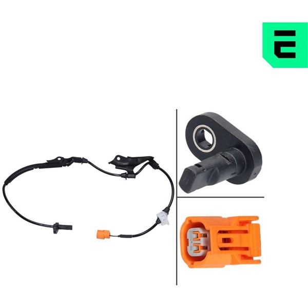 ABS-givare, Sensor, hjulvarvtal, framaxel vänster
