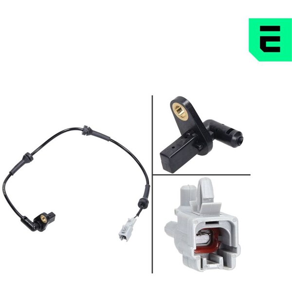 ABS-givare, Sensor, hjulvarvtal, Bakaxel höger